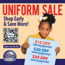 Uniform Sale  Discounts expired July 14th! 